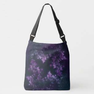 Tas Fractale bladeren Violet Glow