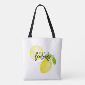 Tas Geef me alle citroenen (Achterkant)