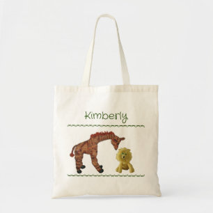 Tas - Giraffe en Leeuw