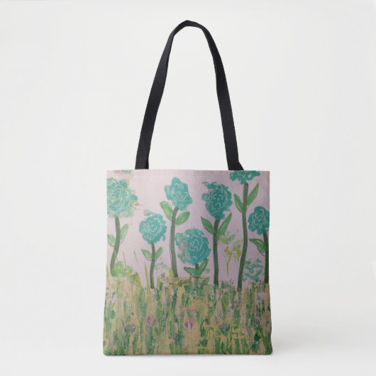 Tas Groene Floral (Voorkant)