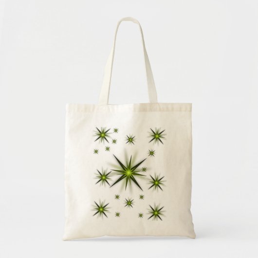 Tas handtas groene sterren (Voorkant)