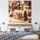 Tas in Papier Quilt Effect Wanddecoratie 2 (Insitu (Slaapkamer))