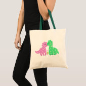 tas "Lovely Dinos" (Voorkant (product))