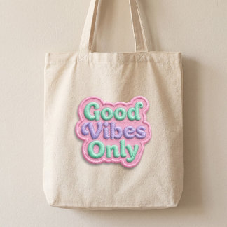 Tas met alleen goede vibraties