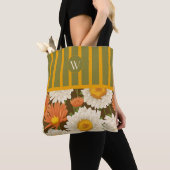 Tas met bloemenmonogram (Dichtbij)