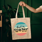 Tas met de tekst 'Beste leraar ooit', Geschenk voo