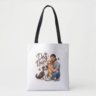 Tas met de tekst 'Proud Dog Dad' – Cute cadeautasc