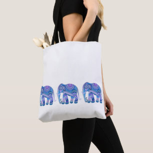 TAS met een blauwe olifant