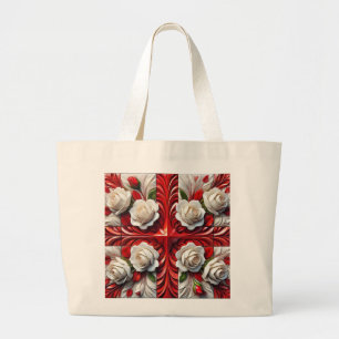 Tas met Engelse Rozen Design