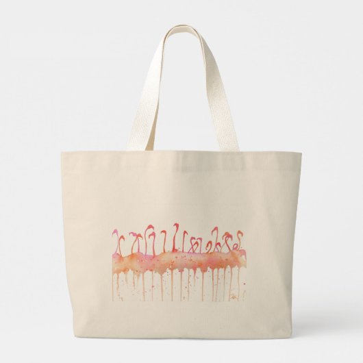 Tas met flamingo's (Achterkant)
