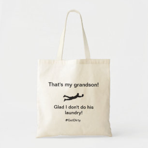 Tas met honkbal Grandma