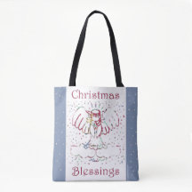 Tas met kerstcadeautjes Angel
