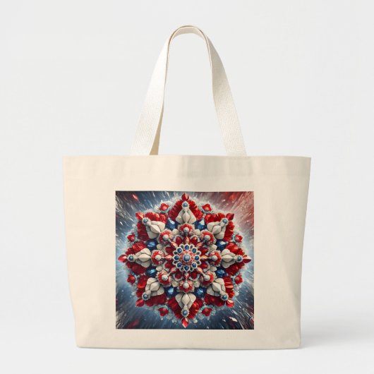 Tas met Noorwegen Kleuren Design (Voorkant)