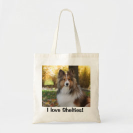 Tas met Sheltie Foto
