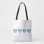 tas met zee glas ontwerp (Voorkant)
