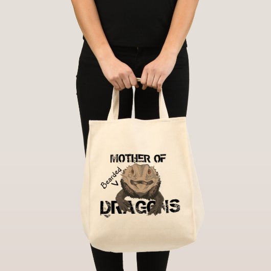 tas "Moeder van gekaarde dragons" (Voorkant (product))