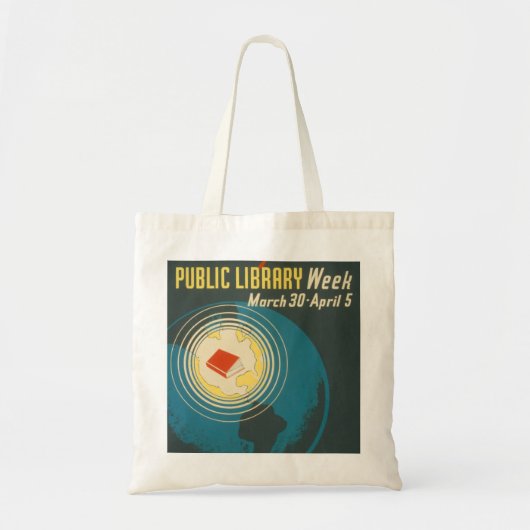 Tas "Openbare bibliotheekweek" (Voorkant)