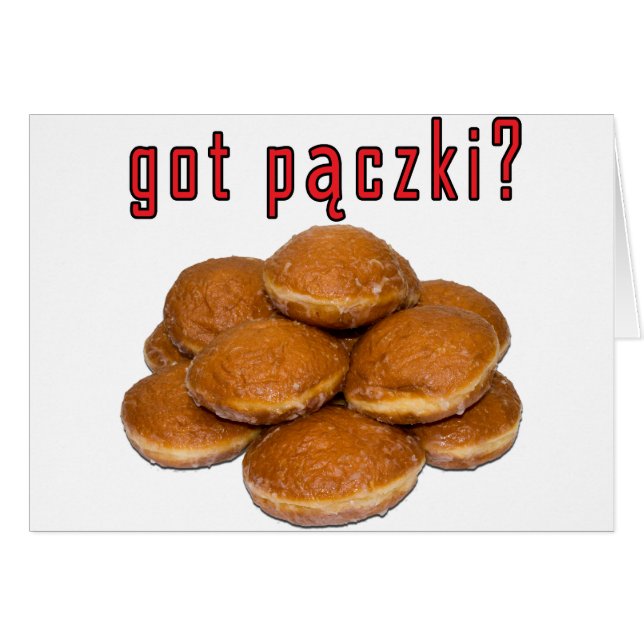t'as paczki ? Dessert polonais (Devant horizontal)