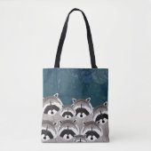 Tas Raccoons Allover (Voorkant)