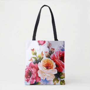 Tas Rood- en Cream-Rozen