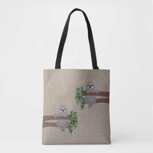 Tas Sloth Allover (Voorkant)