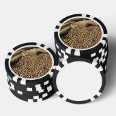 Tas van bonen pokerchips (Opstapeling)