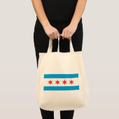 Tas van Chicago Flag Grocery (Voorkant (product))