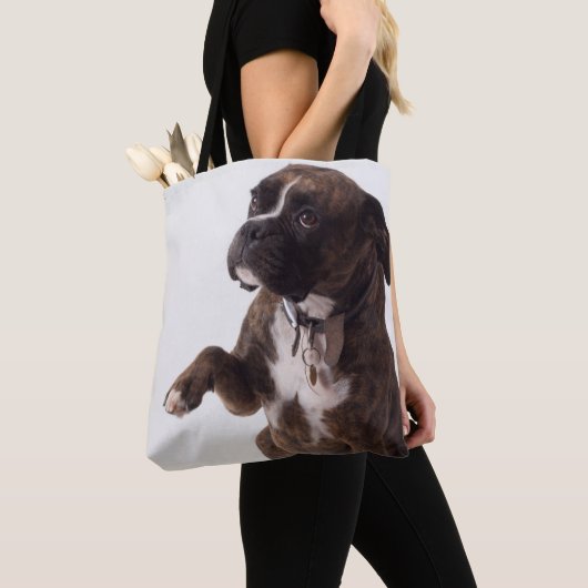 Tas van de Boxer-hond (Dichtbij)