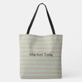 Tas van de olijfgroene markt (Achterkant)