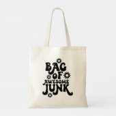 Tas van Geweldige junk Canvas tas (Achterkant)