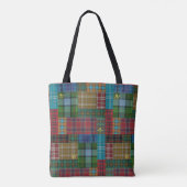 Tas van het kruisje in Torr Fionn Tartan Quilt (Achterkant)