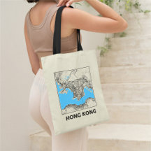 Tas van Hong Kong Stadkaart