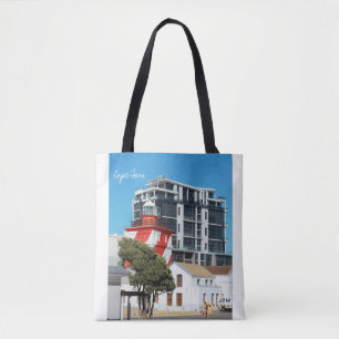 Tas van Kaapstad stadsgezicht vuurtoren