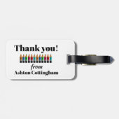 Tas van leraar Label/Bagagelabel Bagagelabel (Achterkant horizontaal)