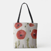 Tas van papaver (Achterkant)
