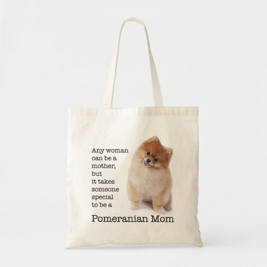 Tas van Pomeranian Mom (Voorkant)