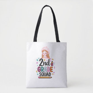 Tas voor 2e klas squad met cute meisje voor terug
