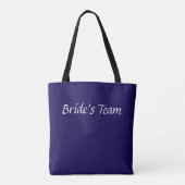 Tas voor bruidsteam (Achterkant)