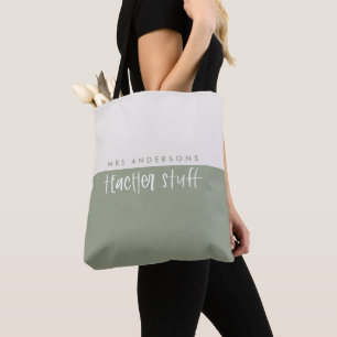 Tas voor cadeautjes voor docenten met een modern w