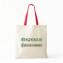 Tas voor prettige kerstmuziek