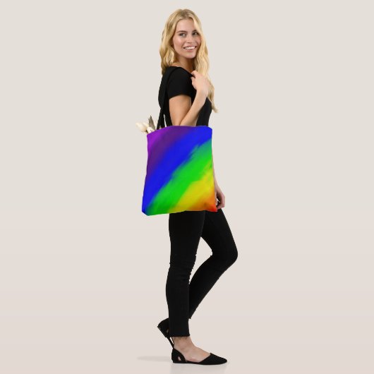 Tas voor regenboogontwerp (Op model)