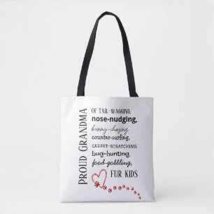 Tas voor trotse katten- en hondenoma