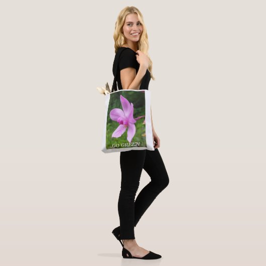 tas voor winkelen voor natuur (Op model)