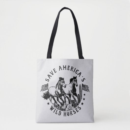 Tas Wilde paarden opslaan (Voorkant)