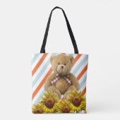 Tas Zonnebloem Teddy Bear (Achterkant)