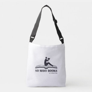 Tas - Zoveel boeken zo weinig tijd - mannelijk lez