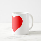 tasa con corazon koffiemok (Voorkant rechts)