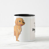 Tasa personalizada DogLove Mok (Midden)