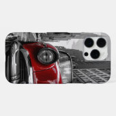Tasarım Kırmızı Araç iPhone Hoesje (Achterkant horizontaal)
