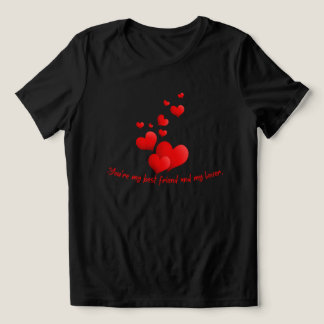 Tasarım Siyah Tri-Blend Shirt
